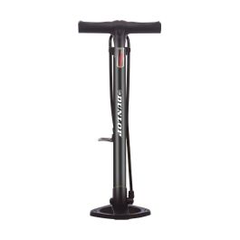 Dunlop Bomba de pie negro aluminio para camping, colchonetas y balones