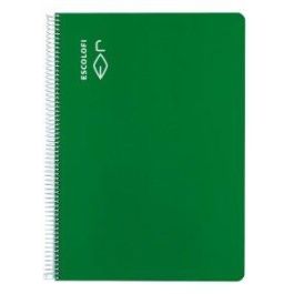 Bloc Escolofi Tapa Dura A4 80H Cuadric.4X4 70G Verde 5 unidades Precio: 30.79000001. SKU: B1EGBLWYFN