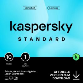 Kaspersky Standard 10 Dispositivos 1 Año - ESD-DownloadESD Precio: 39.95000009. SKU: B127N6LGCK