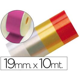 Cinta Fantasia 10 Mt X 19 mm Fucsia 18 unidades