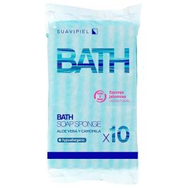 Suavipiel Esponja desechable jabonosa - Pack de 10 unidades para higiene rápida en viajes y hospitales Precio: 2.50000036. SKU: B19KTQ2MAB
