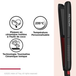 Revlon RVST2211 SmoothStay - 25 mm, Infundido en Aceite de Coco con Cubierta de Viaje