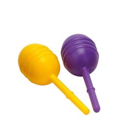 Juego maracas en bolsa y pestaña