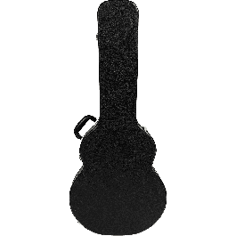 TOBAGO Estuche Rígido para Guitarra Acústica Jumbo, Piel Sintética Negro, Protección Profesional