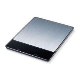 Beurer KS-34-XL Balanza de Cocina Acero Inoxidable con Función Tara y Pantalla Invisible - Hasta 148 caracteres Beurer KS-34-XL Balanza de Cocina Acero Inoxidable con Función Tara y Pantalla Invisible - Hasta 148 caracteres