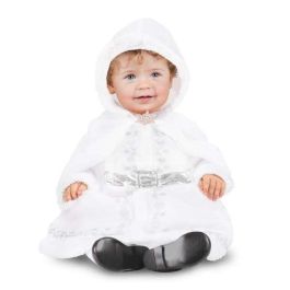 Disfraz monada blanca navidad vestido con enaguas y cubrehombros con capucha talla 12-24 m Precio: 25.5899996. SKU: B12FTYQBHN