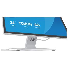 Iiyama ProLite T2452MSC-W1AG Monitor táctil IPS 60,5 cm (24") Full HD (1920x1080) 100Hz, 5ms, 400 cd/m², Blanco