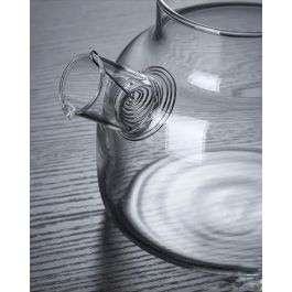 La Mediterranea Tetera Boro Tapa Bambú 1L con dimensiones 15,2 x 17,4 x 14,6 cm (12 Unidades)