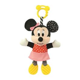 Sonajero minnie peluche texturas con mordedor 18x28x11 cm