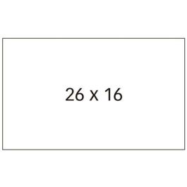 Etiquetas De Precios Apli Adh.Removible 26X16 Mm Blanco Rollo 1.000 Uds. Pack De 6 Precio: 7.58999967. SKU: BIX100919