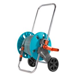 Gardena 18502-50 - Enrollador de manguera AquaRoll S con manguera 20m - Sin montar