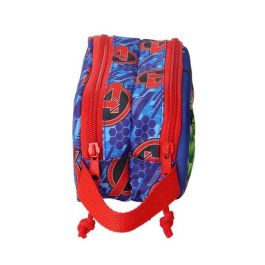Bolso Escolar Portatodo Safta Doble 3D Mochilas 3D Avengers 80x210x60 mm Bolso Escolar Portatodo Safta Doble 3D Mochilas 3D Avengers 80x210x60 mm