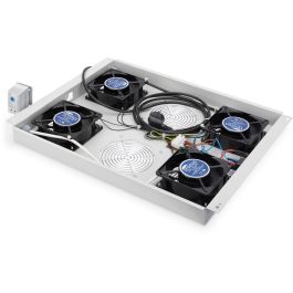 Digitus Unidad de ventilación de techo Unique, 4 ventiladores, gris