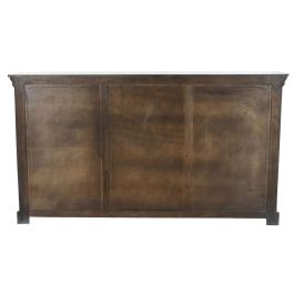 Aparador Home ESPRIT Blanco Cristal Madera de mango 180 x 40 x 100 cm