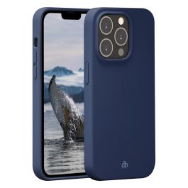 dbramante1928 Funda para Apple iPhone 14 Pro - Silicona - Resistente a Impactos y Rayones - Compatible con Carga Inalámbrica - Azul Pacífico - 15.5 cm (6.1")