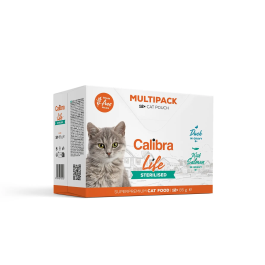 Calibra Cat Life Pouch Sterilised Multipack Comida Húmeda para Gatos Esterilizados 12x85 gr Precio: 13.4999997. SKU: B1JV4ZM5F2