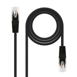 Cable de Red RJ45 UTP Nanocable 10.20.0102-BK Cat.5e/ 2m/ Negro Cable de Red RJ45 UTP Nanocable 10.20.0102-BK Cat.5e/ 2m/ Negro