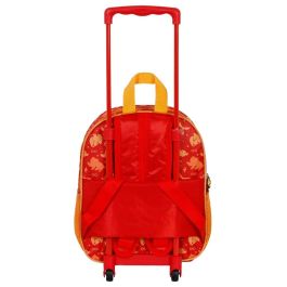 Harry Potter Mochila 3D con Ruedas Pequeña Buckbeak Naranja Harry Potter Mochila 3D con Ruedas Pequeña Buckbeak Naranja