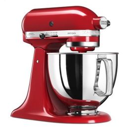 Kitchenaid Robot Artisan 4,8L Rojo con 4 Accesorios - Motor de Transmisión Directa Kitchenaid Robot Artisan 4,8L Rojo con 4 Accesorios - Motor de Transmisión Directa