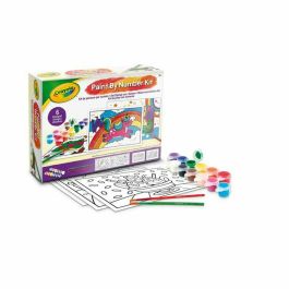 Crayola Kit de Pintura por Números con 6 Plantillas para Niños a Partir de 5 Años