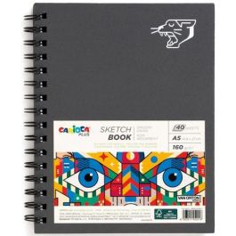 Carioca Sketchbook Bloc De Dibujo A5 40 Hojas Precortadas 160 gr, Papel Grueso Grano Fino Acid Free Precio: 2.49999984. SKU: B13EZ3XJ86