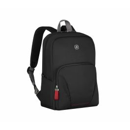 Wenger Motion Chic Mochila para Portátil de 15.6" 40,64cm Negra de Nylon con Compartimento para Tablet, Urbana