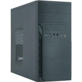 Chieftec HO-12B-350GPB Mini Torre PC 350W Elox Serie micro ATX Negro para placas base de 14cm