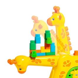 Molto Jirafa de Actividades 51 cm con 15 Bloques para Niños a Partir de 1 Año