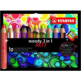 Lapices De Colores Stabilo Woody 880 3 En 1 Arty Line Estuche De 10 (Incluye Sacapuntas) Precio: 23.50000048. SKU: B1JJKRZF6Q