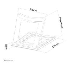 Soporte para Portátil Neomounts NSLS075BLACK