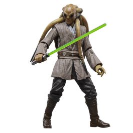 Hasbro Star Wars The Black Series Figura de Acción Coleccionable Kit Fisto de La Venganza de los Sith, 15 cm