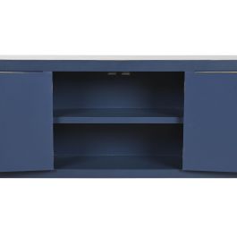 Mueble Tv Oriental DKD Home Decor Azul Dorado 24 x 51 x 130 cm