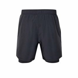 Pantalón Corto Deportivo Reebok Athlete Hype 2-In-1 Negro