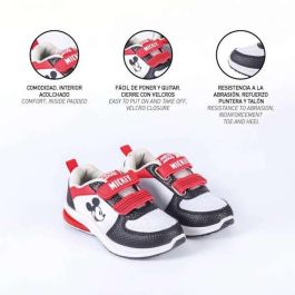 Deportiva suela pvc con luces mickey talla t030 Deportiva suela pvc con luces mickey talla t030
