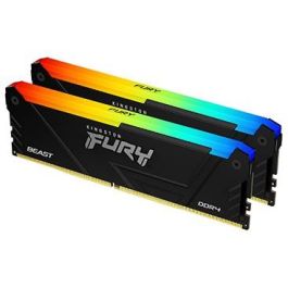 Kingston 64GB 3600MT/s DDR4 CL18 FURY Beast RGB DIMM Kit (2 módulos) Precio: 334.69000026. SKU: B1CXXQWV4D