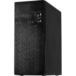 Inter-Tech IT-2812 Business Midi Tower PC Negro para Hogar/Oficina ATX/micro ATX/Mini-ITX