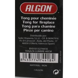 Tenaza Lumbre 40 cm Algon BBQ (18 Unidades) Tenaza Lumbre 40 cm Algon BBQ (18 Unidades)