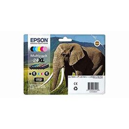 Epson Claria Photo HD Ink Cartucho Multipack 6 Colores 24XL Expression Photo XP-760/950 Precio: 121.95000004. SKU: B12FKS5X9Z