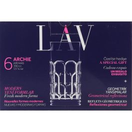 Set de Vasos LAV Archie 0,39 L 6 Piezas (4 Unidades) Set de Vasos LAV Archie 0,39 L 6 Piezas (4 Unidades)