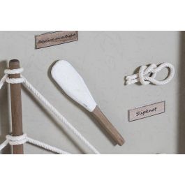 DKD Home Decor Cuadro Marino dandou 26 Beige Natural 4 x 45 x 59 cm (2 Unidades)