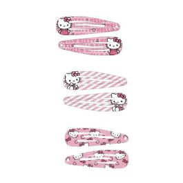 Hello Kitty Clips de Pelo Fucsia para Niñas - Set de 6 Piezas con Diseño Personaje Infantil (Edad +3 Años) Hello Kitty Clips de Pelo Fucsia para Niñas - Set de 6 Piezas con Diseño Personaje Infantil (Edad +3 Años)