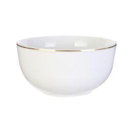 Home Deco Factory Bol Lounge con Ribete Dorado 500 Ml