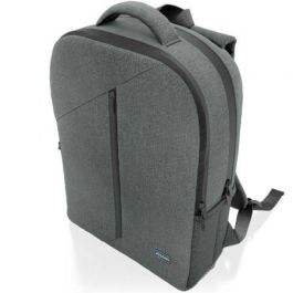 Aisens Mochila Premium para Portátil de 15.6" Gris - Espacio Amplio, Protección Extra y Diseño Multifuncional