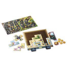 Lookout Games LKGSS01ES Juego de Mesa Encajados, Juego de Tablero Temático de Mudanzas para 6 Años