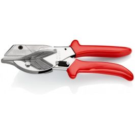 Knipex 94 35 215 Tijera de Inglete / Cizalla Cortacables Manual 215 mm con Mango Rojo