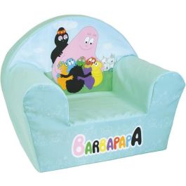 Sillón club infantil - BARBAPAPA - FUN HOUSE - Fabricado en Francia - 52 x 33 x 42 cm Sillón club infantil - BARBAPAPA - FUN HOUSE - Fabricado en Francia - 52 x 33 x 42 cm