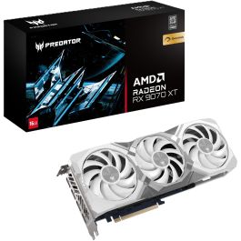Acer Radeon RX 9070 XT OC 16GB GDDR6 Blanca Tarjeta Gráfica Precio: 1005.0502. SKU: B19YNMB29K