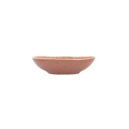 Bidasoa Bol Oval Cerámico Gio Terracota 15x12.5x4 cm (6 Unidades) Apto Lavavajillas y Microondas