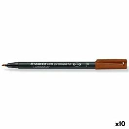 Rotulador permanente Staedtler Lumocolor Marrón (10 Unidades) Precio: 17.5000001. SKU: B1JAH5LK5L