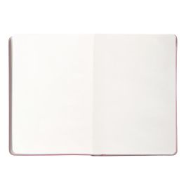 Cuaderno Con Gomilla Antartik Notes Tapa Dura A5 Hojas Lisas Rosa Pastel 100 Hojas 80 gr Fsc